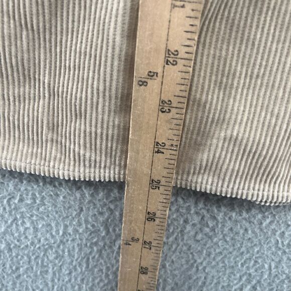 NWT Stitchfix Bixby Nomad Button-down Corduroy Shacket size 12-14 girls Tan - Picture 9 of 14